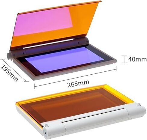 قاطع جل الضوء الأزرق من Acivirdde، جهاز نقل الضوء الأزرق LED، مصباح الضوء الأزرق LED المدمج، معدات المختبرات للتصوير الهلامي. in Kuwait