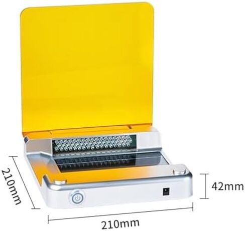 Acivirdde Blue Light Transilluminator، قاطع جل الضوء الأزرق، شدة LED قابلة للتعديل، يستخدم لتصور الرحلان الكهربائي الهلامي. in Kuwait