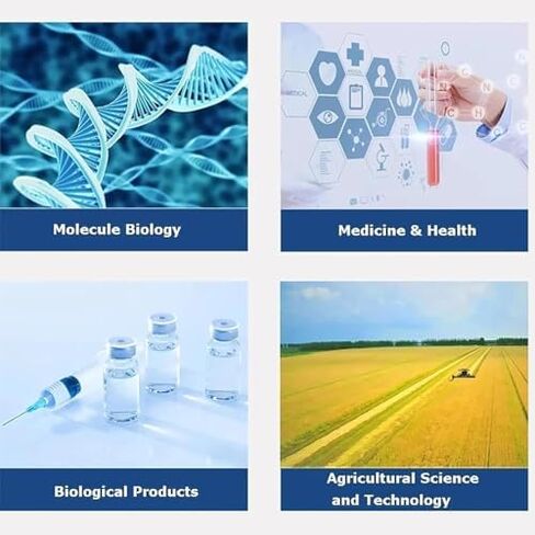 قاطع جل الضوء الأزرق من Acivirdde، جهاز نقل الضوء LED الأزرق مع مرشح كهرماني، شدة ضوء قابلة للتعديل، يستخدم لتصور الرحلان الكهربائي الهلامي. in Kuwait