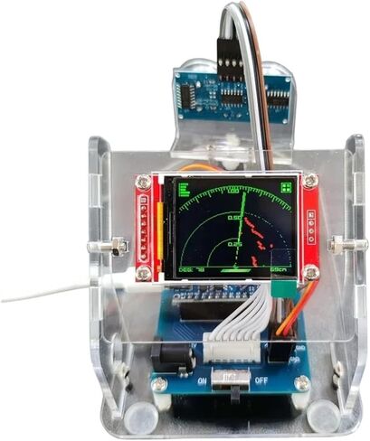 Ultraisonic Radiar Scanning Student Technology to Make DIY Creative †oys Manual Unisexren's Programming Detection Maichine New 2026 High for Reliable Electronic Component in Saudi Arabia