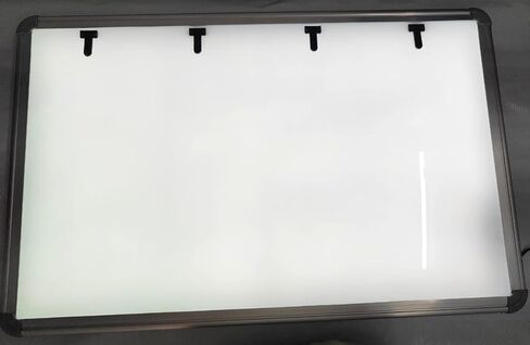 صندوق عرض ممتاز للأشعة السينية، مصباح LED مزدوج مع حساس تنشيط الفيلم التلقائي ووحدة تحكم في السطوع المتغير، (الحجم 28 × 17 بوصة)، أبيض، (عبوة من قطعتين) in Kuwait