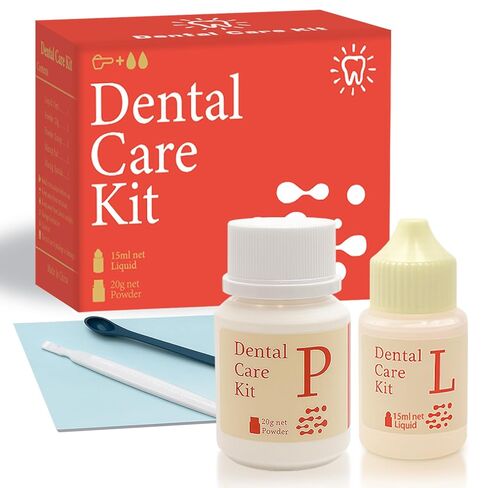 Dental Care Kit Zinc Oxide Eugenol Cement, Tooth Repair Kit for Crowns Filling, Temporary Teeth Fix for Confident Smile in Kuwait