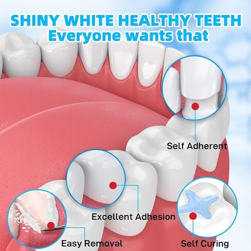 Dental Care Kit Zinc Oxide Eugenol Cement, Tooth Repair Kit for Crowns Filling, Temporary Teeth Fix for Confident Smile in Kuwait