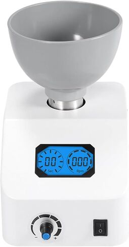 Dental Plaster Grind Mixer, 100-700ML Automatic Alginate Mixer, 0-300RPM Adjustable Speed, Mixing Alginate Impression Materials and Gypsum, for Dental Clinics, Laboratory in Kuwait