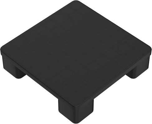 المنصات البلاستيكية VigiFront، المنصات البلاستيكية للتخزين في الطابق السفلي، منصة نقالة مقاومة للماء خفيفة الوزن HDPE، سهلة التكديس، للداخلية والخارجية، ومحلات السوبر ماركت والمستودعات (40 بوصة طول × 20 بوصة عرض × 5.5 بوصة ارتفاع) in Kuwait