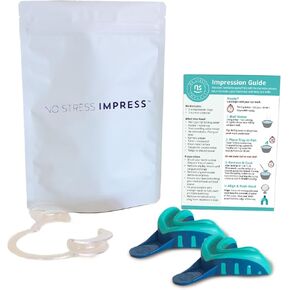 No Stress Impress™ Boil & Bite Dental Impression Kit – Easy at-Home Teeth Impression Trays in Kuwait