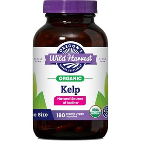 Oregon's Wild Harvest Organic Kelp, 90 Organic Vegan Capsules in Saudi Arabia