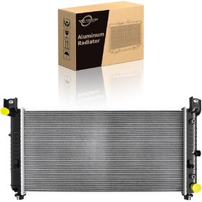 CU2370 Aluminum Radiator Fit for Chevy Silverado 1500/2500/3500 4.8L 5.3L 6.0L V8, Suburban, Tahoe,GMC Sierra, Yukon,Cadillac Escalade, Hummer H2 - Automative | OE Fit | 32mm Core Thickness in Saudi Arabia