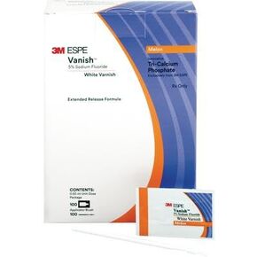 3M ESPE 12150L Vanish 5% Sodium Fluoride White Dental Varnish 100/Pk Melon in Kuwait