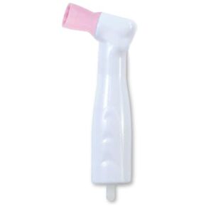 Premium Plus ONE-W3399-090SP Prophy Angles White Body with Soft Cup Pink 100/Pk in Kuwait