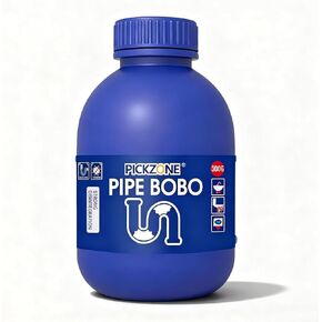 Pipe Bobo Drain Cleaner, 300g, Professional Strength Pipe Dredging Formula for Kitchen Sinks, Shower Drains, Tubs, Dissolves Blockages (1Pcs) in Kuwait