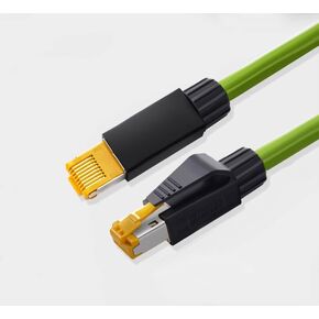 Highly Flexible Drag Chain Industrial Ethernet Cable Robot arm Cable Super Category 5 Flexible Drag Chain Cable Assembled Model (0.5m) in Saudi Arabia