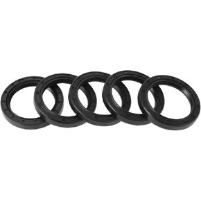 5 PCS عمود دوار ختم ارتفاع ضغط الزيت الختم 25 × 42X7MM النتريل الأسود 70 المطاط in Kuwait