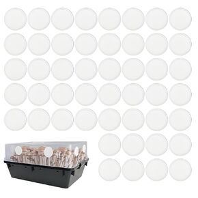 24Pcs 2.5" Monotub Adhesive Filter Disks ， 2mm Thick Monotub Filter Pads for Mushroom Growing Supplies and Replace Filtration Pads in Saudi Arabia