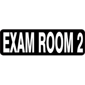 ملصق فينيل من ستيكر توك Exam Room 2، مقاس 10 بوصات في 3 بوصات in Kuwait