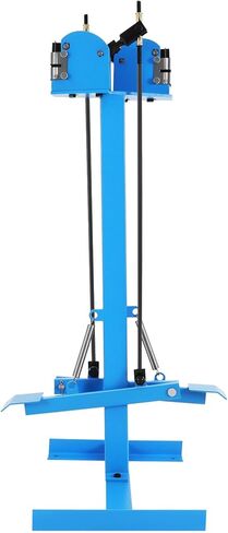 آلة تقليص ونقالة معدنية - 2 في 1 SS-18FD صفائح معدنية زرقاء - دواسة قدم تعمل لإصلاح هياكل السيارات، وإزالة انبعاجات السيارة، وتشكيل لوحة السقف - 18 جيجا in Kuwait