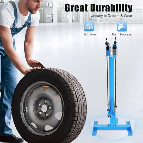 آلة تقليص ونقالة معدنية - 2 في 1 SS-18FD صفائح معدنية زرقاء - دواسة قدم تعمل لإصلاح هياكل السيارات، وإزالة انبعاجات السيارة، وتشكيل لوحة السقف - 18 جيجا in Kuwait