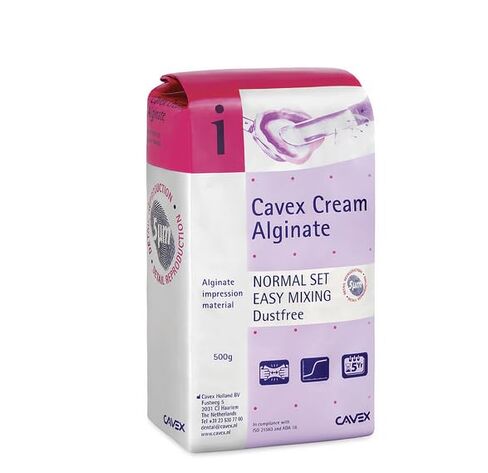 1.1Lb Cavex Cream Alginate Fast Set Dust-Free (500g) Violet, Easy Mixing in Kuwait