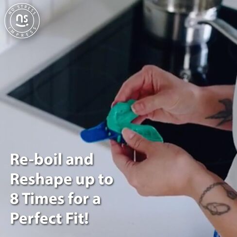 No Stress Impress™ Boil & Bite Dental Impression Kit – Easy at-Home Teeth Impression Trays in Kuwait