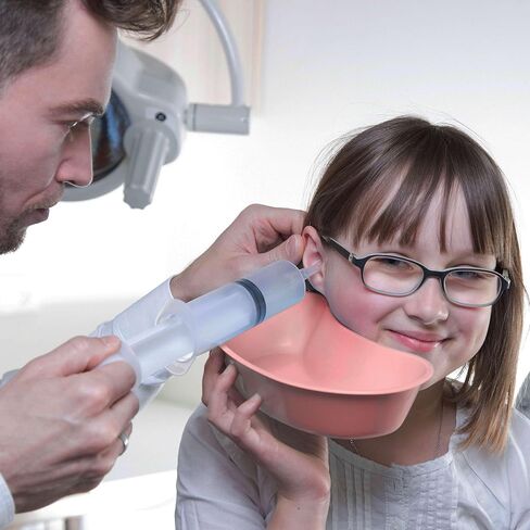 Kidney Shaped Emesis Basin - 5 Mauve Bedside Basin for Handwashing, Brushing Teeth, Ear Irrigation, and More - Good for Hospitals, Medical Facilities, and Home Use in Kuwait