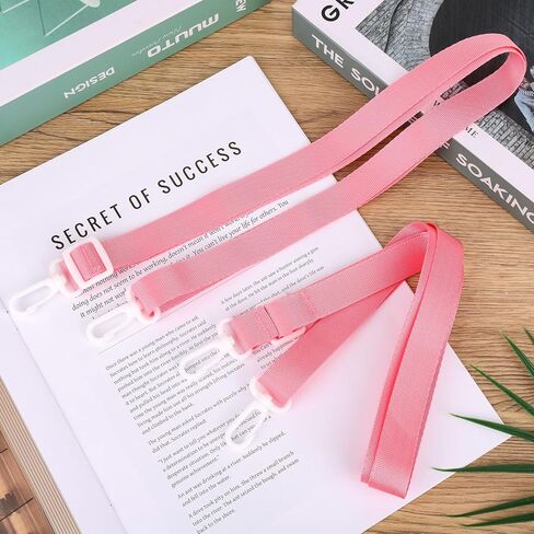 حبل استحمام من Goktvai مكون من قطعتين لحامل تصريف استئصال الثدي، حزام تصريف ما بعد استئصال الثدي يجب اقتناؤه للنساء، لوازم إدارة التعافي بعد الجراحة القابلة للتعديل للنساء (وردي) in Kuwait