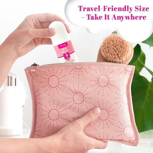 2 Pack Body Adhesive Roll On for Clothing & Skin,Strong Hold, Sweat Resistant, Easy Wash Off Body Glue for Clothes, Socks, Wigs, Costumes, Leotards, Bras – No Residue, Gentle Formula in Kuwait