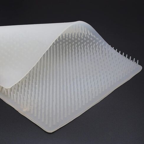 AAProTools حصيرة سيليكون بيضاء من السيليكون 203 مللي متر × 101 مللي متر × 15 مللي متر لعلبة علبة التعقيم in Kuwait