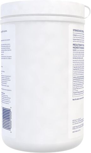 Diversey 100895790 Avert Sporicidal Disinfectant Cleaner, Hospital Grade Kills C. Difficile Spores, Standard Size Wipes, 160-Wipes, 1-Canister in Saudi Arabia