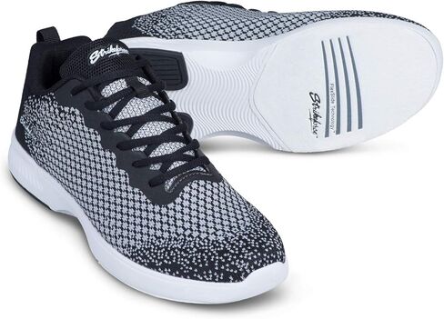 KR Strikeforce Aviator Mens Athletic Bowling Shoe Black/Blue Size 10 in Kuwait