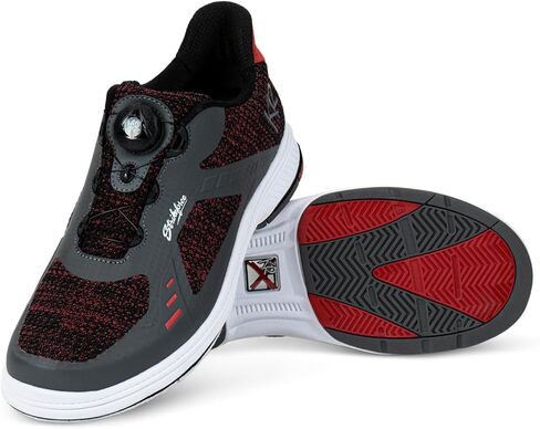KR Strikeforce Aviator Mens Athletic Bowling Shoe Black/Blue Size 10 in Kuwait