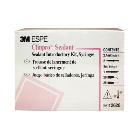 3M ESPE 12626 Clinpro Sealant مجموعة حقنة الفلورايد منخفضة اللزوجة التمهيدية in Saudi Arabia