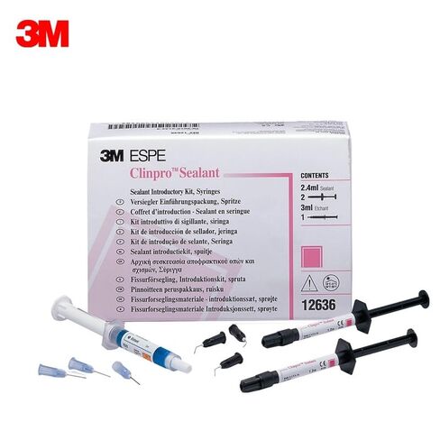 3M ESPE 12626 Clinpro Sealant مجموعة حقنة الفلورايد منخفضة اللزوجة التمهيدية in Saudi Arabia