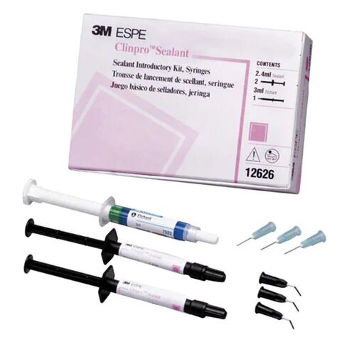 3M ESPE 12626 Clinpro Sealant مجموعة حقنة الفلورايد منخفضة اللزوجة التمهيدية in Saudi Arabia