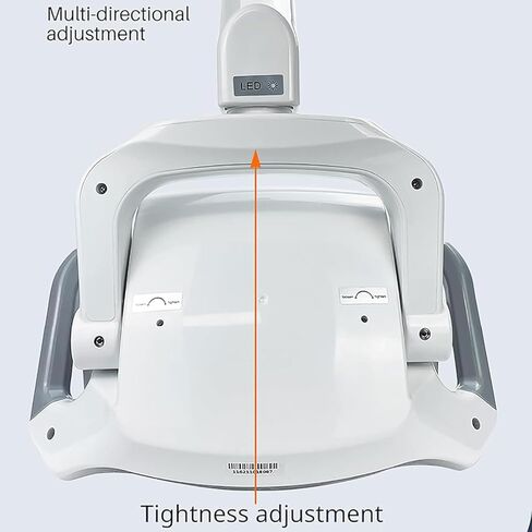 Mavdecll Dental Shadowless Light, Dental Oral Light Lamp with 6 LED Lens, 3 Axises Movement Flexible, 3500-5500K Adjustable, Ceiling Mounted, Fit 22/26mm Port in Kuwait