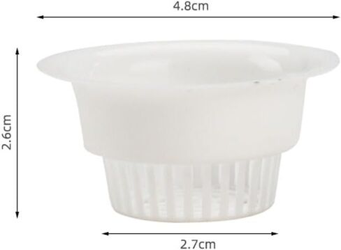 Airgoesin 30pcs Disposable Dental Filter Screen Dental Chair Plastic Spittoon Filter for Dental Clinic Lab Tool Dental Chair Spare Parts in Saudi Arabia