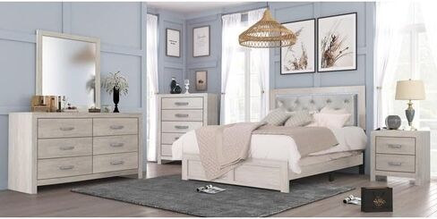 كراون مارك جايلين B9270-2 منضدة انتقالية كريمية بدرجين، خشب/مادة مركبة in Kuwait