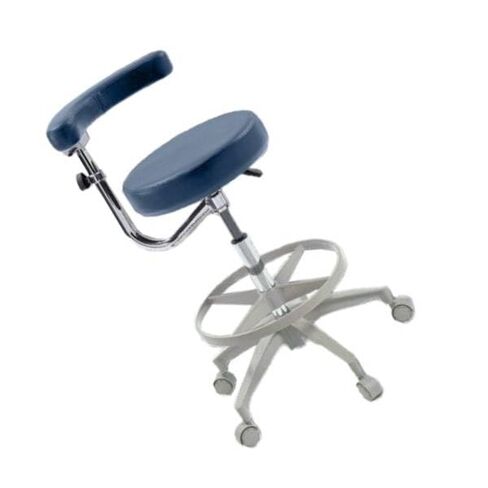 مقعد مساعد Premium Plus WIN2103-BLUE، قاعدة ثابتة للغاية، ارتفاع قابل للتعديل، أزرق متوسط in Kuwait