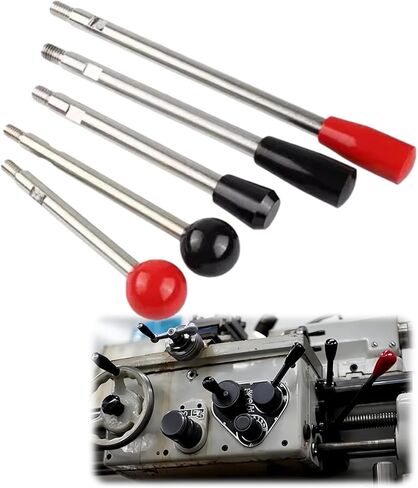 GUTAR 1 قطعة 304 مقبض رافعة دوارة من الفولاذ المقاوم للصدأ 5 أحجام (M6/M8/M10/M12/M14) 3 أنماط اختيارية للتحكم في الماكينة كرة رافعة 6 M14×300 in Kuwait