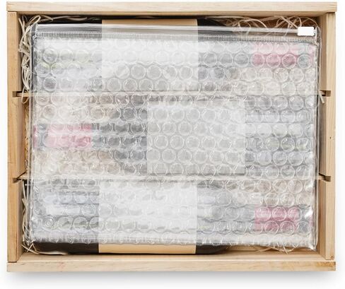 Holibanna 10pcs 0.25mm Bubble Pouches Self-sealing Closure, Protective Cushioning Bags 21x16cm for Shipping, Mailing, Moving, and Storage Packaging Supplies in Saudi Arabia