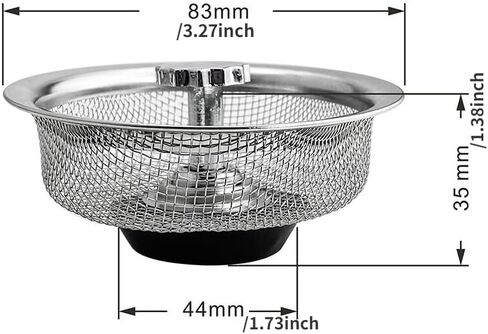 1 Anti Clogging Sewer Drain Filter/Collector Bathroom Kitchen Accessory in Saudi Arabia