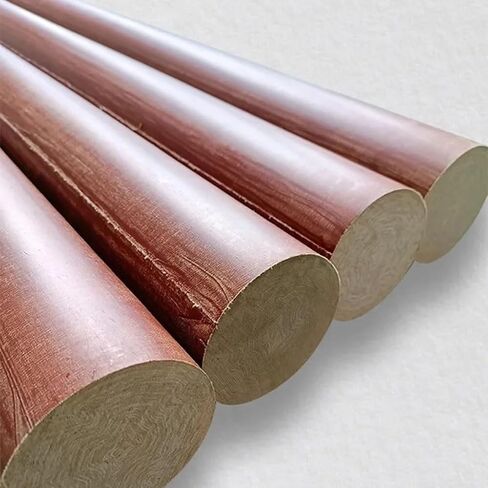 High-Temperature Resistant Bakelite Bar - 20mm-35mm Diameter, 500mm Length, Phenolic Laminate Insulation Rods for Electrical Applications(Dia10mm*500mm) in Kuwait