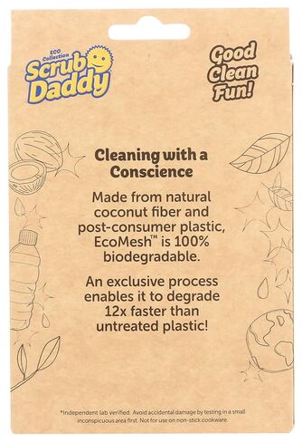 Scrub Daddy Scrub Daddy Ecomesh Scrubber, 2 Ct in Saudi Arabia