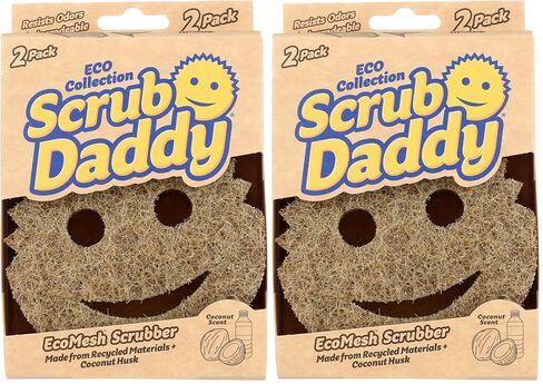Scrub Daddy Scrub Daddy Ecomesh Scrubber, 2 Ct in Saudi Arabia