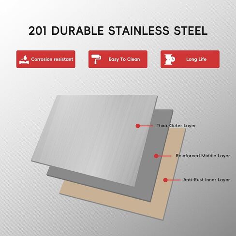 Commercial Stainless Steel Prep Table with Adjustable Shelves and Side Hooks, 36" X 24" Heavy Duty Workstation for Restaurant, Kitchen, or Workshop in Saudi Arabia