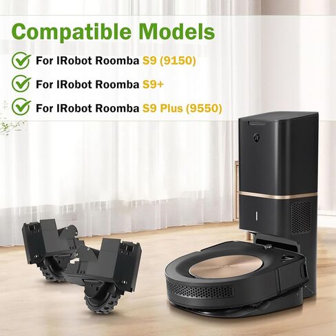 قطع غيار وحدة العجلة اليسرى واليمنى لسلسلة IRobot Roomba S9 (9150) S9+ S9Plus (9550) جهاز آلي للمكنسة الكهربائية in Kuwait