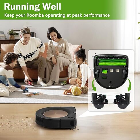 قطع غيار وحدة العجلة اليسرى واليمنى لسلسلة IRobot Roomba S9 (9150) S9+ S9Plus (9550) جهاز آلي للمكنسة الكهربائية in Kuwait