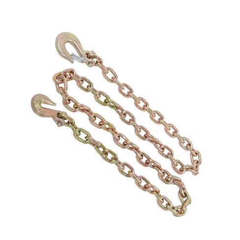 3/8in 8ft Working Load 6600lbs Transport Bundle Chain Steel Gold in Saudi Arabia