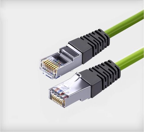 Highly Flexible Drag Chain Industrial Ethernet Cable Robot arm Cable Super Category 5 Flexible Drag Chain Cable Injection Molded Model (25m) in Saudi Arabia