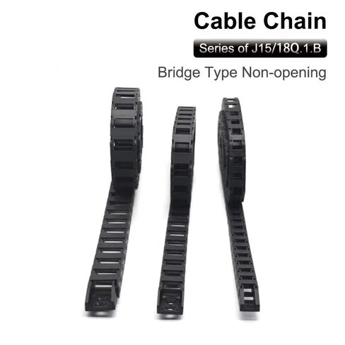 سلسلة كابل النقل 15x20 15x30 18x25 18x37 نوع الجسر بلاستيك غير قابل للفتح (48 مم، 15 × 30 مم) in Kuwait