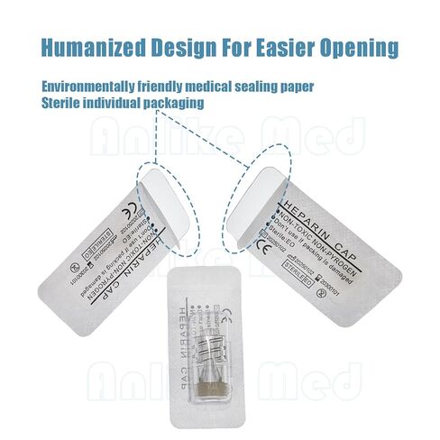 Disposable Heparin Cap for IV Cannula,Medical Lock Valve for Animal Veterinary and Laboratory (200, White) in Saudi Arabia